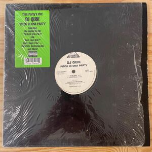 DJ QUIK/PITCH IN ONA PARTY/DO I LOVE HER?/feat.SUGA FREE/レコード/中古/DJ/CLUB/hiphop