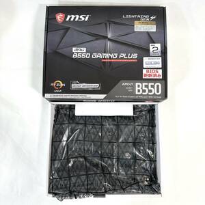 1円〜 【ジャンク】MSI ATXマザーボード MPG B550 GAMING PLUS SocketAM4