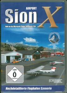 新品 Sion X (FSX) スイス シオン空港 アドオンソフト