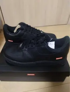 Supreme × Nike Air Force 1 Low "Black"