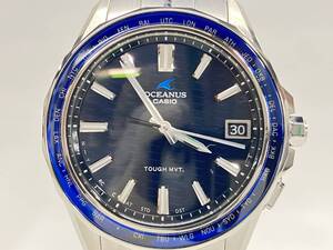 CASIO／カシオ／OCEANUS／オシアナス／Manta／マンタ／OCW-S400-2AJF／電波ソーラー／Bluetooth搭載／腕時計／メンズ