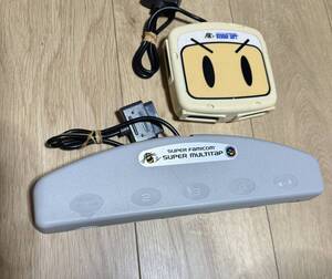 ★SFC★スーパーファミコン用★スーパマルチタップスーパーマルチタップ2★2個★良品★動作確認済★即決★