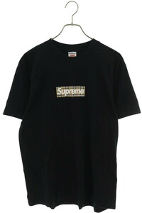 シュプリーム バーバリー Tシャツ 22SS Burberry Box Logo Tee サイズ:M バーバリーボックスロゴTシャツ 中古 SB01