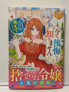 9/27 レジーナブックス 今さら後悔しても知りません 婚約者は浮気相手に夢中なようなので消えてさしあげます 神崎ルナ 胡宮