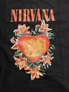 Nirvana Ｔシャツニルヴァーナ『Heart Shaped Box』サイズL