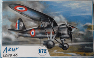 AZUR/1/72/フランス空軍ロワール46戦闘機/未組立品