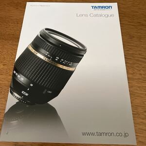 ■TAMRON タムロン　LENS CATALOGUE カメラ　レンズ　カタログ　平成22年2月