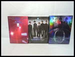 HALLYU EXPO IN ASIA THE 3RD ASIA TOUR CONCERT TVXQ! THE 2ND セット まとめて DVD ライブ コンサート アジア 東方神起 中古 セット