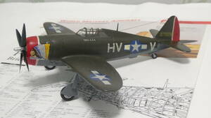 リパブリック　P-47D　サンダーボルト　レーザーバック　 (1/72スケール完成品）