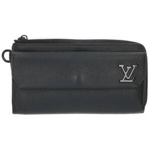 ルイヴィトン LOUISVUITTON M6983 アエログラム ジッピー ウォレット グレインレザー長財布 中古 BS99