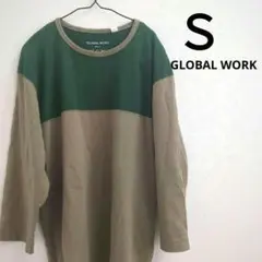 GLOBAL WORK　七分袖　USAコットン　Ｔシャツ