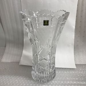 HOYA ホヤ クリスタルガラス クリスタル 花瓶 フラワーベース 花器 ガラス CRYSTAL インテリア