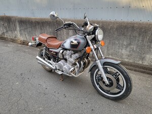 ホンダ CB750 カスタム エクスクルーシブ RC04 不動車 現状 売り切り 陸送手配可 希少 サドルバッグ全て有り レストアベース HONDA