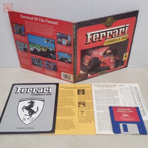 Amiga 3.5インチFD Ferrari FORMULA ONE Electronic arts 箱説付【PP