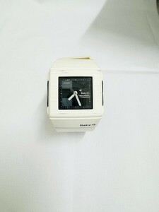 6-1　CASIO カシオ Baby-G ベビーG ベイビージー CASKET カスケット 腕時計 BGA-200-7E2 クオーツ スクエア ホワイト