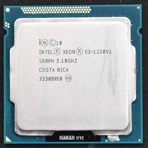 Intel Xeon E3-1220 v2 SR0PH Socket 1155 (LGA1155) Ivy Bridge-H2 (動作確認済 中古品) (管:PCC4