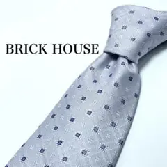 【極美品】BRICK HOUSE〇ネクタイ〇パープル〇ドット柄〇