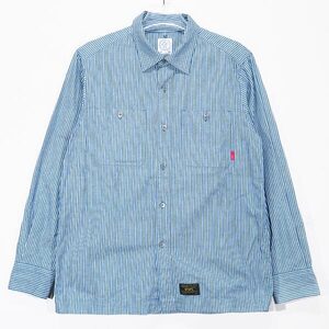 WTAPS ダブルタップス 16SS UNION LS 02/SHIRT.COTTON.DENIM 161LTDT-SHM02 ユニオン ロングスリーブ シャツ コットン デニム Sepz