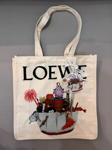 1円スタート！「新品未使用」LOEWE ロエベ トートバッグ 特典カード付き 