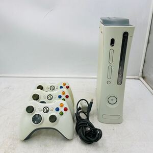 【送料無料】Xbox360 本体＋コントローラー2個セット 動作未確認 ジャンク品 Microsoft