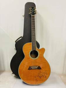 8d15 必見！ Takamine タカミネ エレアコ アコースティックギター PT-108 中古品 現状品