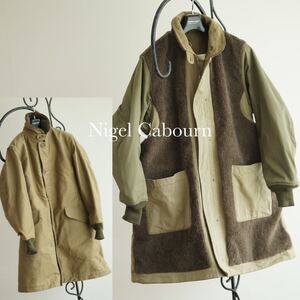 Nigel Cabourn リバーシブル ボア デッキコート ナイジェルケーボン 46 DECK COAT REVERSIBLE