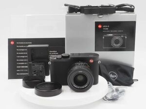 ■ほぼ新品■ LEICA Q (Typ116) ブラック 管理番号：fsku345