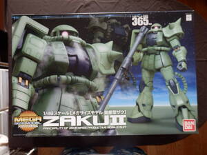 ★1円スタート★BANDAI バンダイ MEGA SIZE MODEL メガサイズモデル 1/48 MS-06F 量産型 ZAKUⅡ ザクⅡ