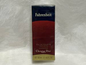 香水 Christian Dior クリスチャンディオール Fahrenheit ファーレンハイト 50ml オードトワレ　FOR MEN　未開封品