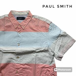 PAUL SMITH JEANS ポールスミスジーンズ　マルチボーダー柄シャツ