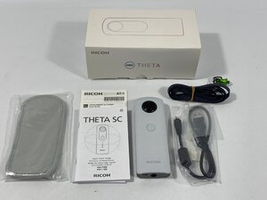 リコー　RICOH　THETA SC　360度カメラ　ホワイト　現状品　TJ2.007　/03