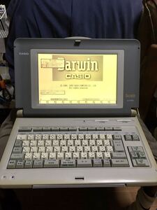 ワープロ カシオ ダーウィン G-770ZX Darwin CASIO