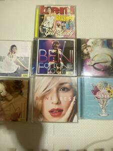 BENI (ベニ)ベストアルバム 2CD BENI BEST All Singles &Covers Hits +アルバム CD +ライブ盤(DVDなし)+安良城紅 アルバム CD 計7枚セット 