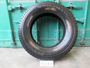 ☆スタッドレス 205/70R17.5 ダンロップ　在庫1本 屋内保管品 G184☆