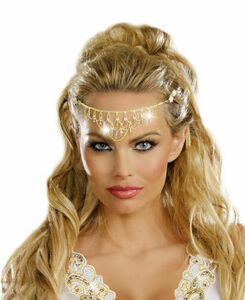 【Dreamgirl】ドリームガール9520 Shimmering Rhinestone Crown headpiece Halloween Costume ヘッドピースハロウィンコスチューム