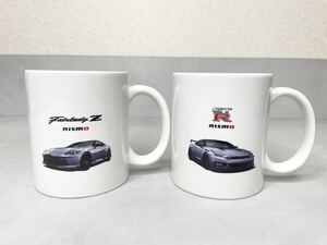 日産 FAIRLADY Z NISMO マグカップ>-R NISMO マグカップ 限定 nismoS15 S14 S13 180SX NV350 RZ34 Z33 L33 J32 J31 F15 R32R33R34 ニスモ