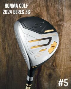 HONMA GOLF 本間ゴルフ 2024 BERES 3S ベレス FW #5 R 左打ち レフティ