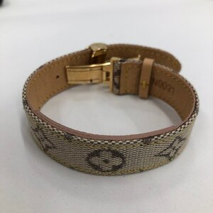 LOUIS VUITTON ルイ・ヴィトン ミニグッドラックブレス M64540 SN0021 【DAAQ0052】