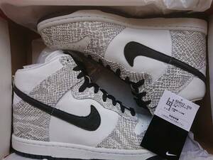 NIKE ナイキ DUNK PRM HI SP Cocoa Snake ダンク 27cm 624512-010 白ヘビ エアフォース　AIR force ココアスネーク 新品未使用