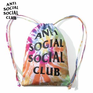 ANTI SOCIAL SOCIAL CLUB アンチソーシャルソーシャルクラブ Rainbow Bag 正規品 リュック レインボー タイダイ ロゴ ナップサック かばん