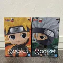 【NARUTO】Qposketフィギュア2体セット ナルト＆カカシ