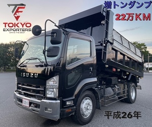 (90806)★平成26年★いすゞ フォワード★増トンダンプ★積載量7500kg★走行距離22万km★車検令和8年1月★