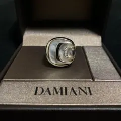 DAMIANI リング　マザーオブパール　ダイヤモンド　silver 925