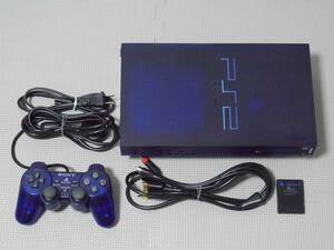 PS2 SCPH-50000 ミッドナイトブルー