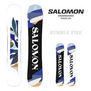 新品未使用 24-25 SALOMON BOARD RUMBLE FISH 140cm 安心保証 即日発送 土日祝発送OK