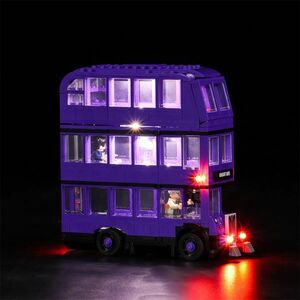 MOC LEGO レゴ ブロック ハリーポッター 75957 互換 ハリーポッター 夜の騎士バス LED ライト キット カスタムパーツ DL027