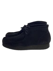 Clarks◆ブーツ/27cm/BLK/スウェード/61350466