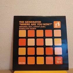 ハードハウス The Generator / Where Are You Now Disc2 12インチです。