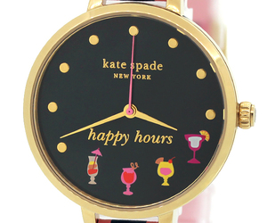 【美品】ケイトスペード(kate spade) METRO レディースウォッチ マルチカラー KSW1630