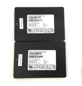 S6052232 SAMSUNG SATA 256GB 2.5インチ SSD 2点【中古動作品】